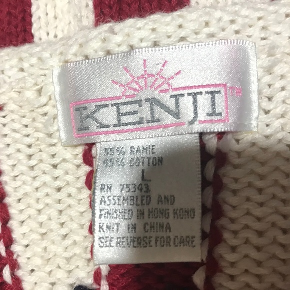 Kenji Anthropologie chunky knit heart button vest - Picture 4 of 8